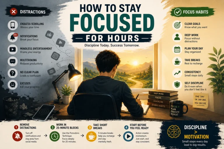 How to Stay Focused for Hours