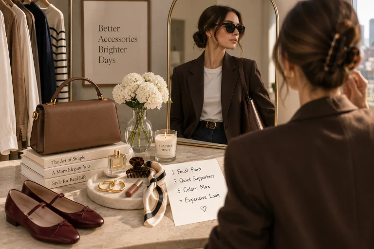 The Accessory Rule That Makes Every Outfit Look Expensive (Even With $30 Pieces)