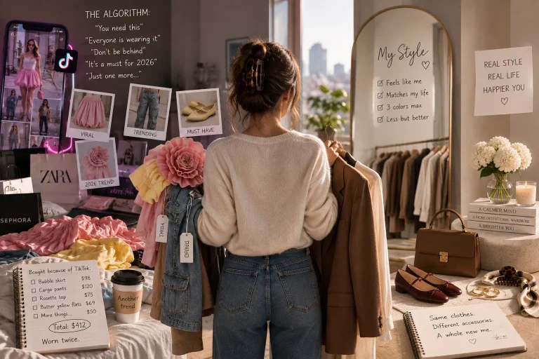 The Algorithm Is Dressing You: How to Reclaim Your Style After 2 Years of TikTok Made You Buy It