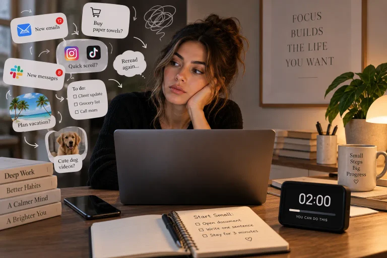 The Two-Minute Wall: Why You Lose Focus Right After You Start